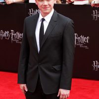 Rupert Grint en la presentación neoyorkina de Harry Potter