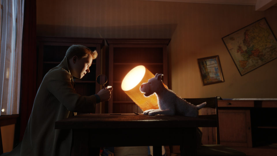 Imagen de la película The Adventures of Tintin: Secret of the Unicorn