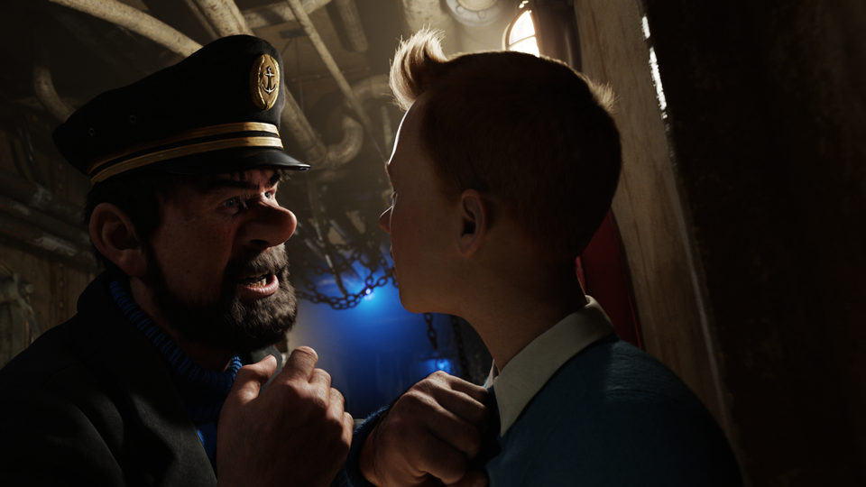 Imagen de la película The Adventures of Tintin: Secret of the Unicorn