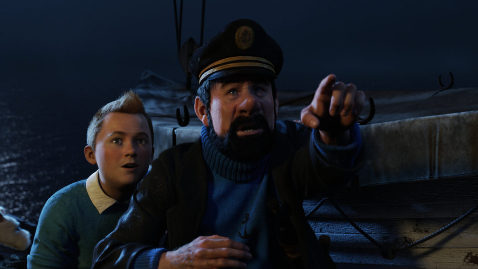 Imagen de la película The Adventures of Tintin: Secret of the Unicorn