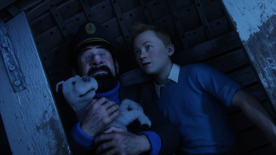 Imagen de la película The Adventures of Tintin: Secret of the Unicorn