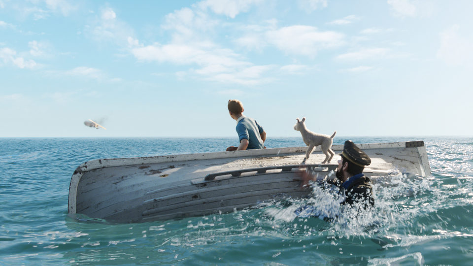 Imagen de la película The Adventures of Tintin: Secret of the Unicorn