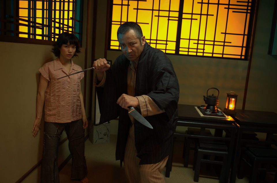 Imagen de la película Bunraku