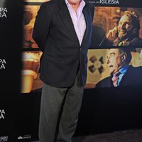 Juan Luis Galiardo en la presentación a la prensa de 'La chispa de la vida'