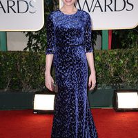 Michelle Williams en el photocall de los Globos de Oro 2012