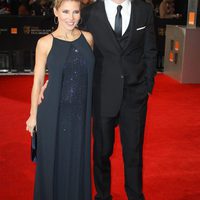 Elsa Pataky y Chris Hemsworth en la alfombra roja de los BAFTA 2012