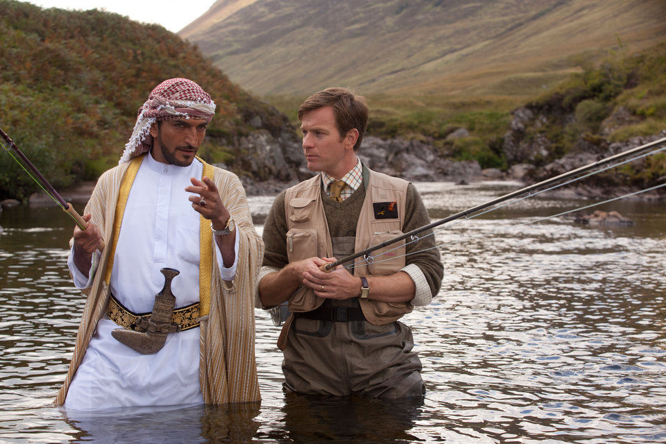 Imagen de la película Salmon Fishing in the Yemen
