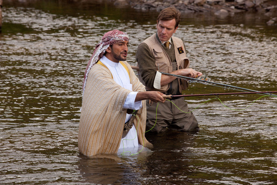 Imagen de la película Salmon Fishing in the Yemen