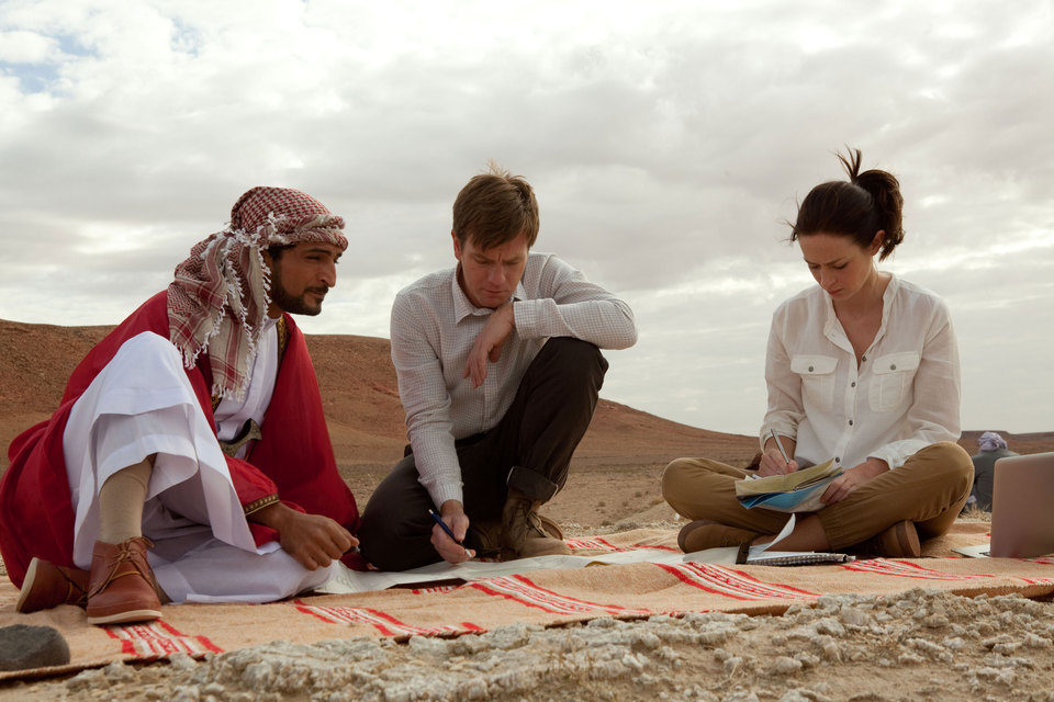 Imagen de la película Salmon Fishing in the Yemen