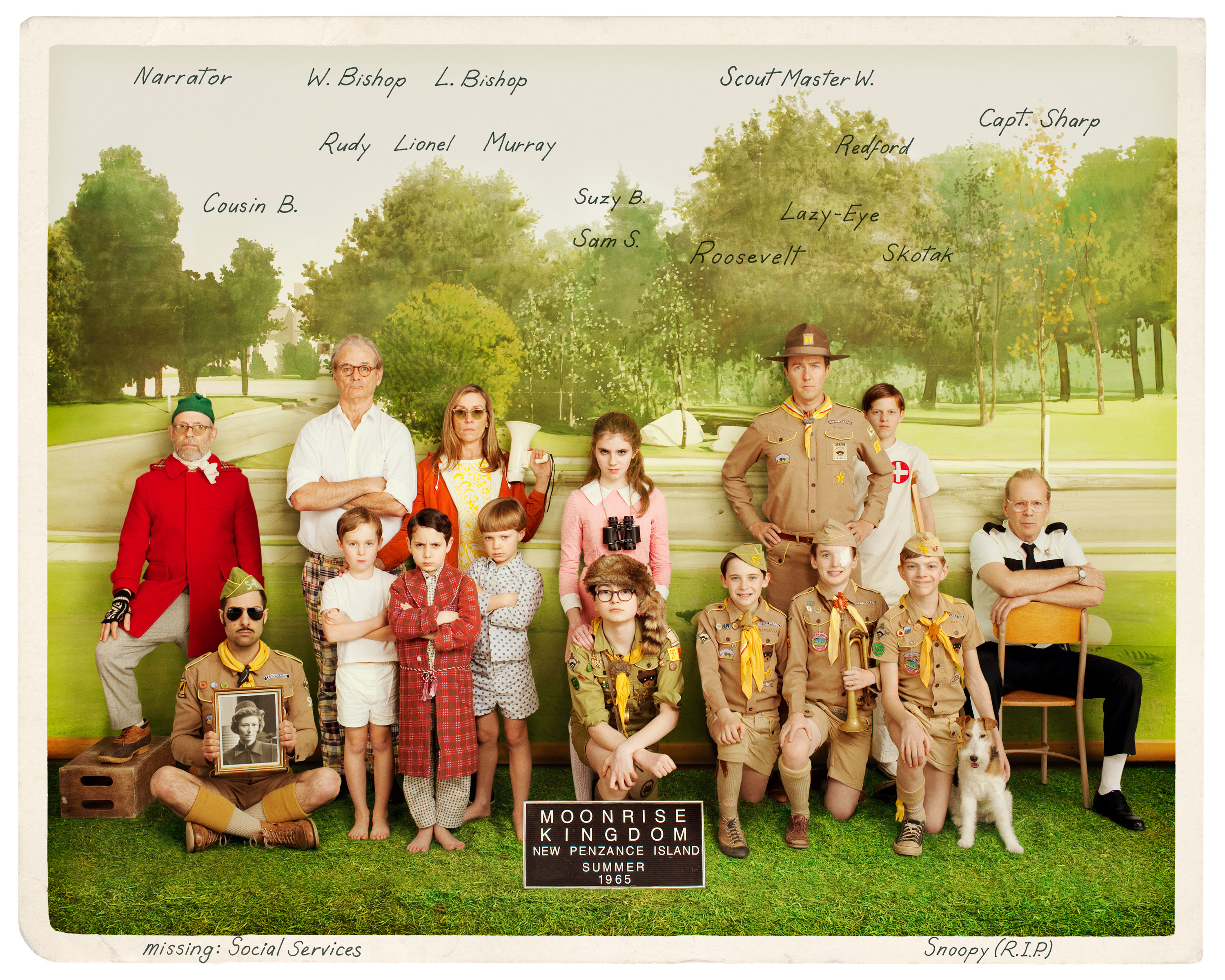 Imagen de la película Moonrise Kingdom