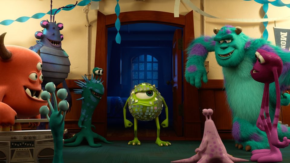Imagen de la película Monsters University
