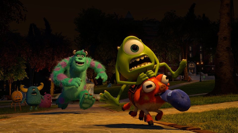 Imagen de la película Monsters University