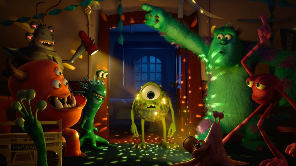 Imagen de la película Monsters University