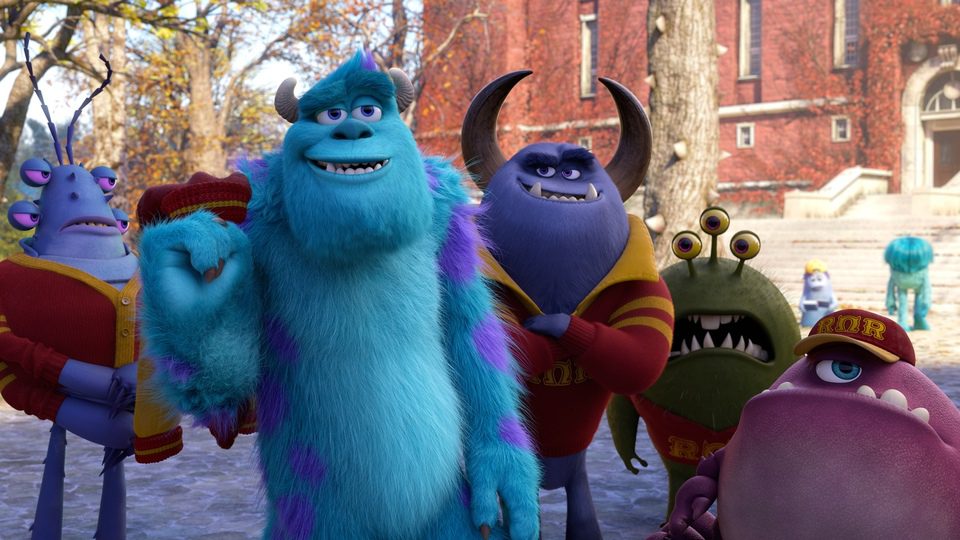 Imagen de la película Monsters University