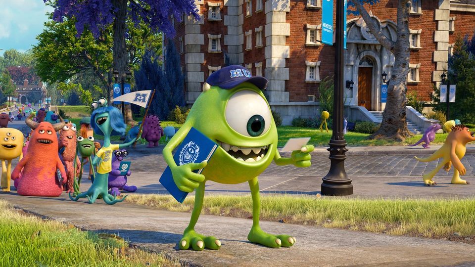 Imagen de la película Monsters University
