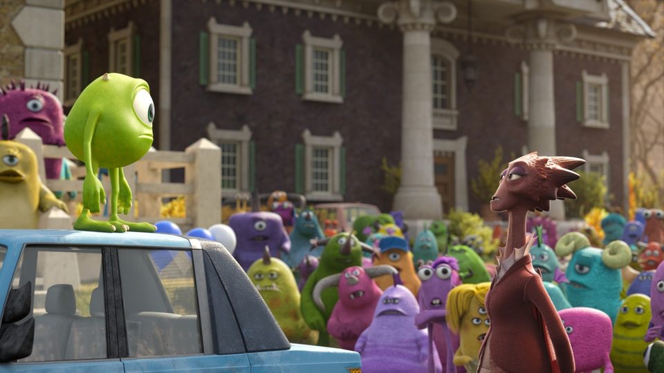 Imagen de la película Monsters University