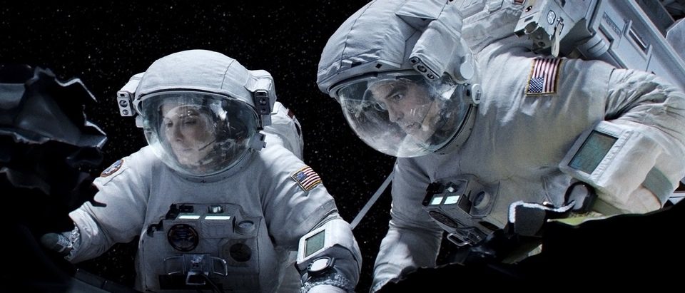 Imagen de la película Gravity