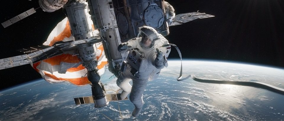 Imagen de la película Gravity