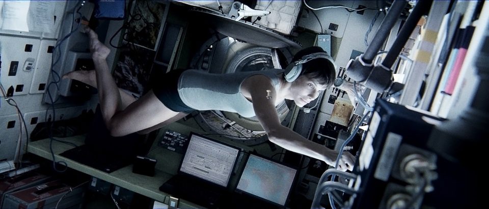 Imagen de la película Gravity