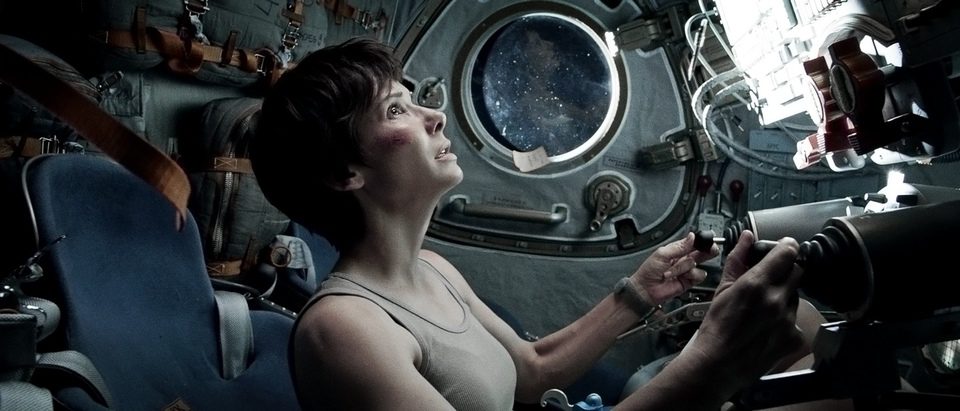Imagen de la película Gravity