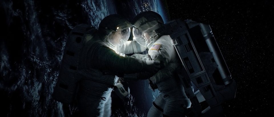 Imagen de la película Gravity