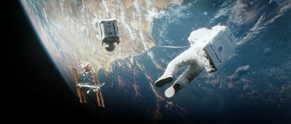 Imagen de la película Gravity