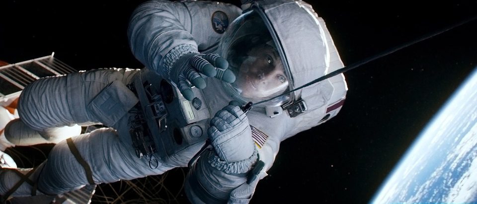 Imagen de la película Gravity