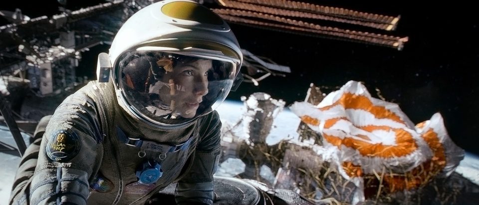 Imagen de la película Gravity