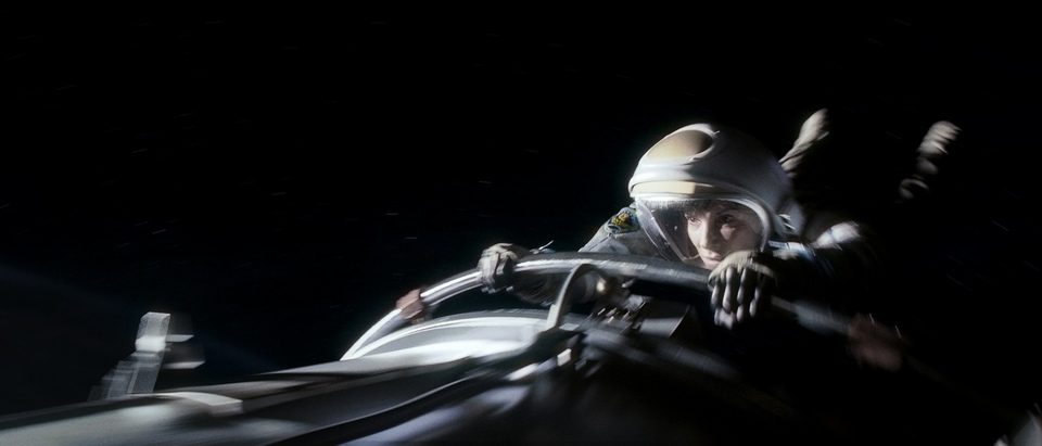Imagen de la película Gravity