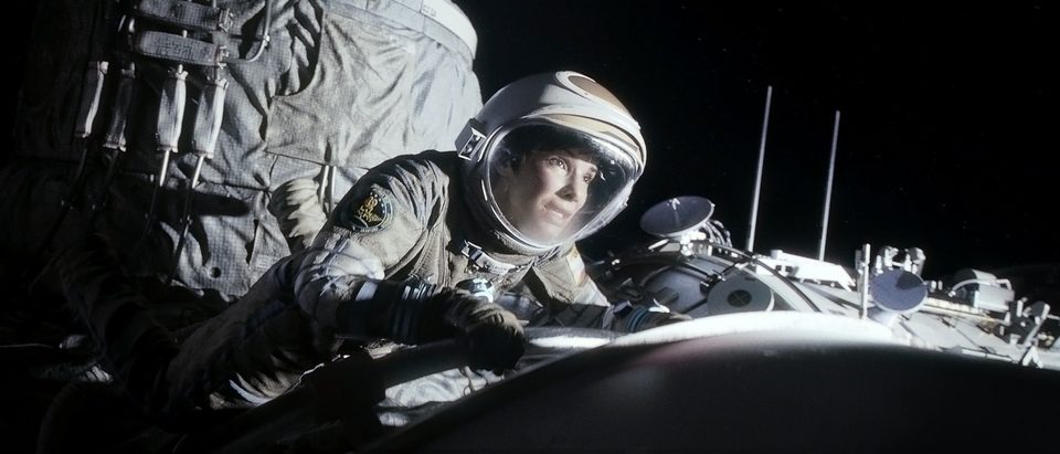 Imagen de la película Gravity