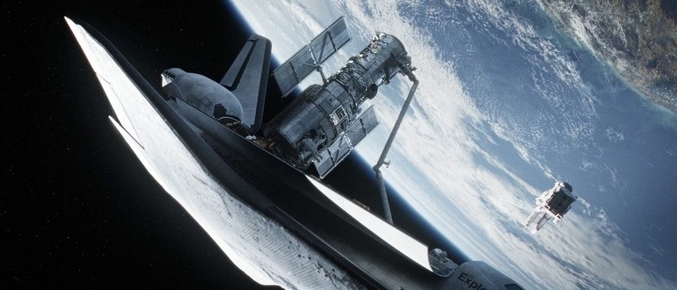 Imagen de la película Gravity