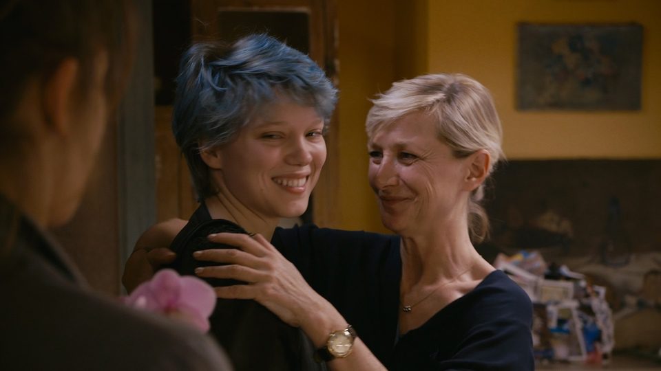 Imagen de la película Blue Is the Warmest Color