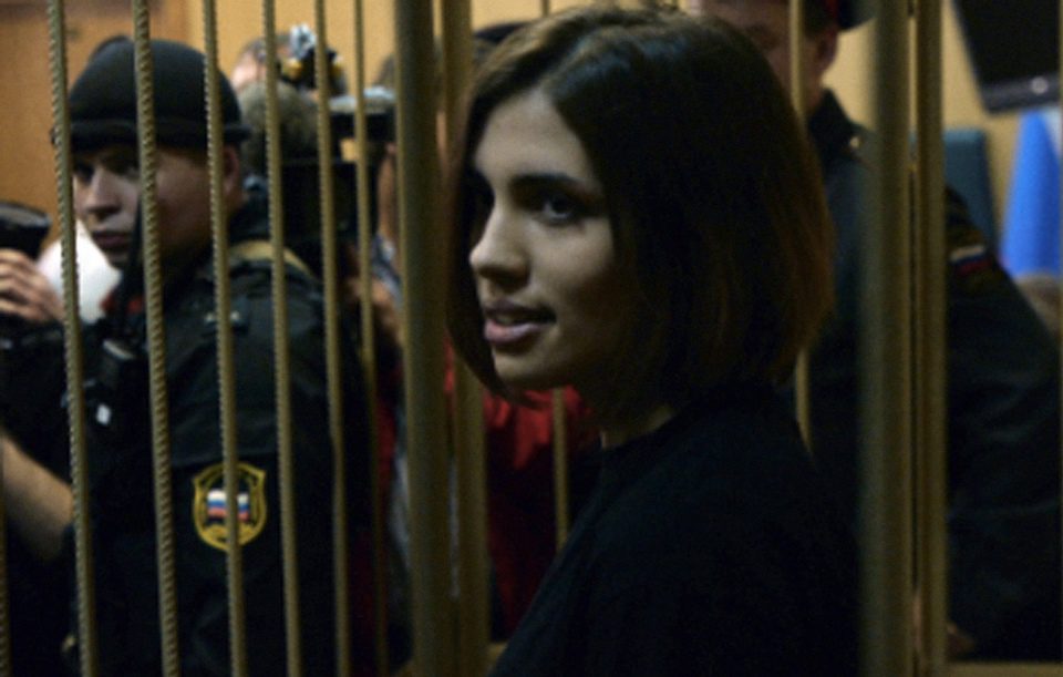 Imagen de la película Pussy Riot: A Punk Prayer