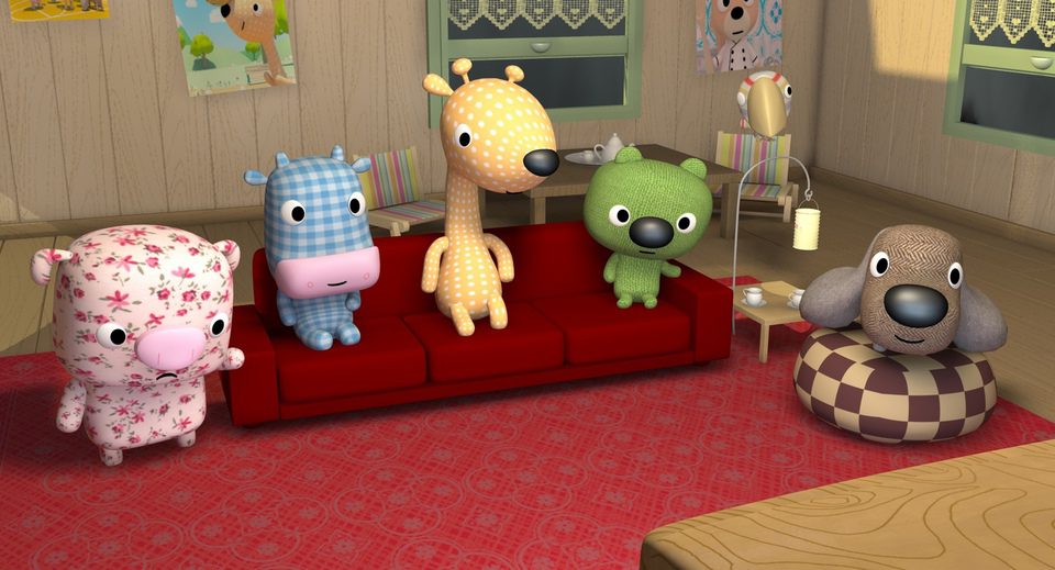 The Happets in the Rainbow Forest