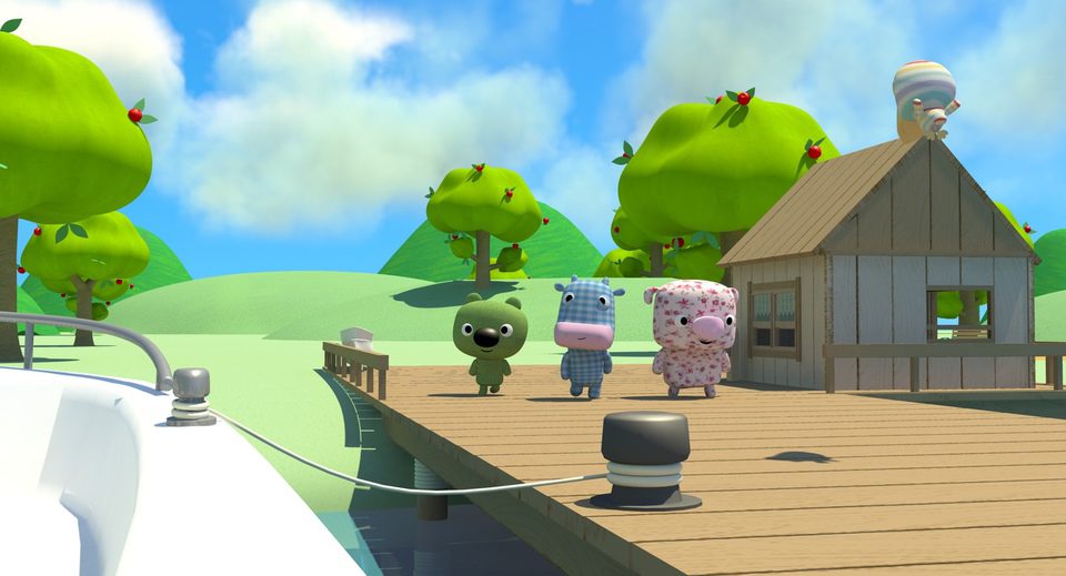 The Happets in the Rainbow Forest