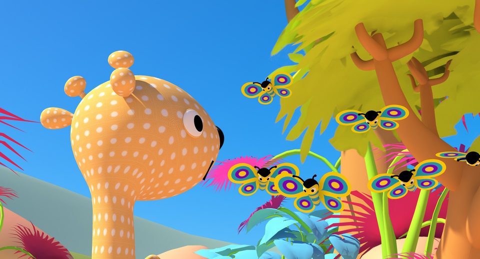 The Happets in the Rainbow Forest