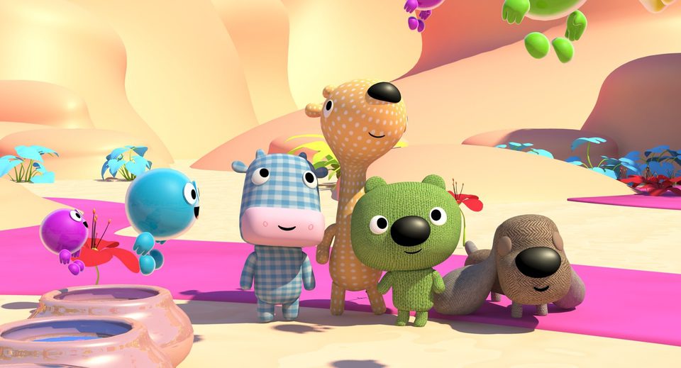 The Happets in the Rainbow Forest