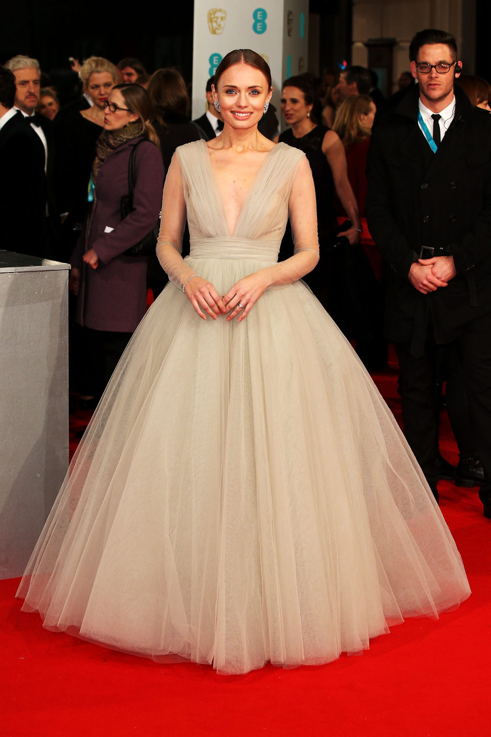 Laura Haddock at the BAFTA 2015