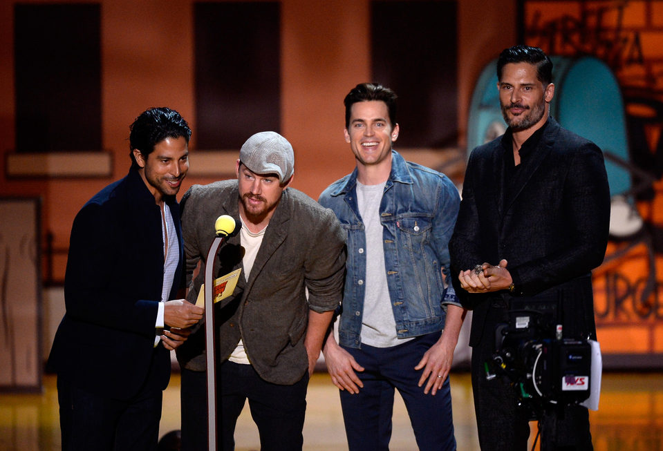 'Magic Mike XXL' cast during MTV Movie Awards 2015
