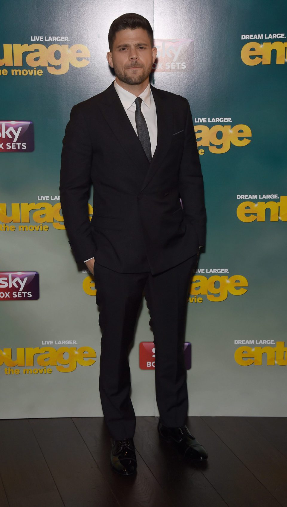 Jerry Ferrera at the 'Entourage' premiere in London