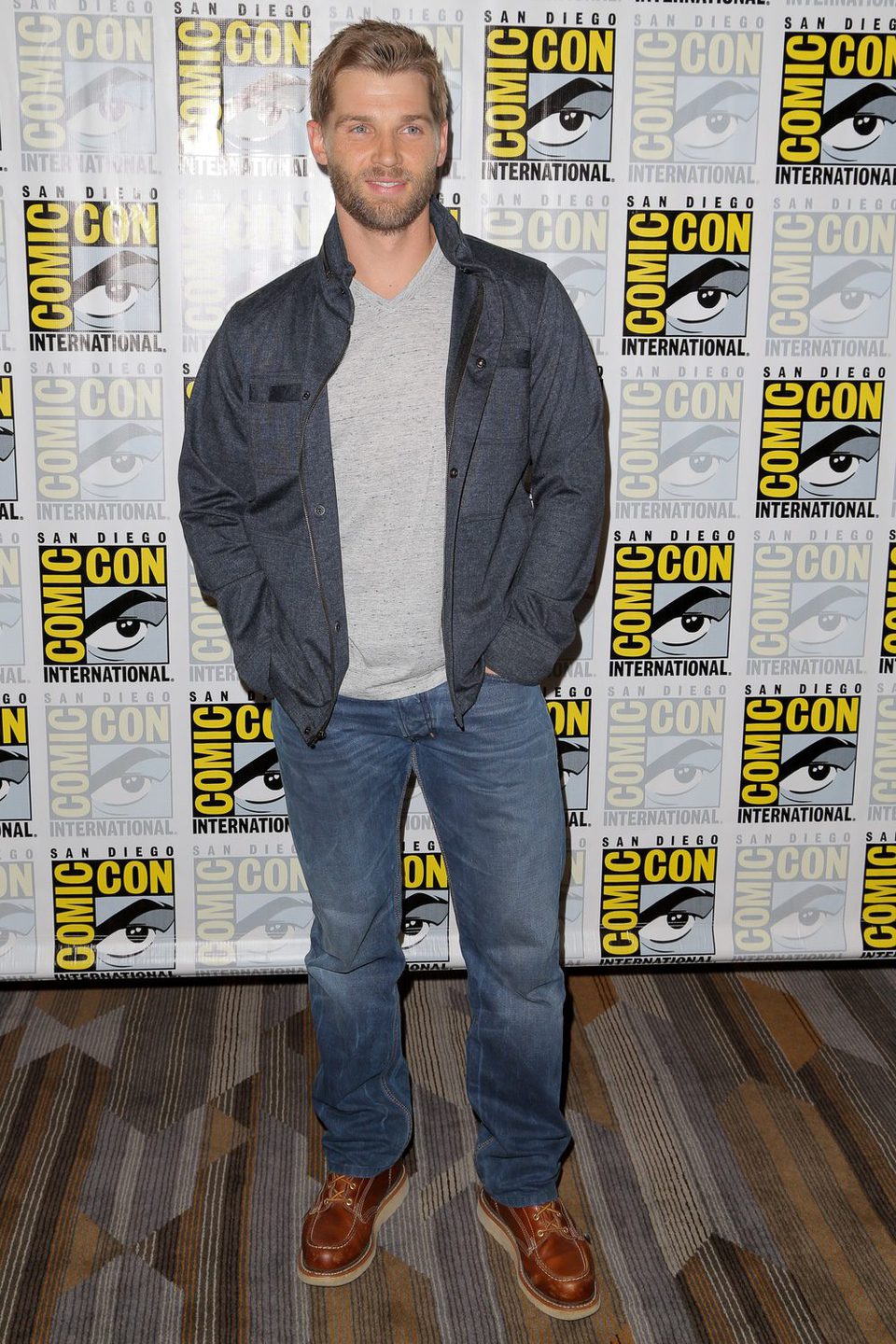 Mike Vogel at the Comic-Con 2015