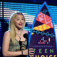 Actress Chloë Grace Moretz accepts the Choice Drama Movie Actress award onstage during the Teen Choice Awards 2015