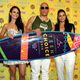 Actors Jordana Brewster, Vin Diesel, and Michelle Rodriguez, winner of the Choice Movie: Action Award for Furious 7 pose in the press room during the Teen 
