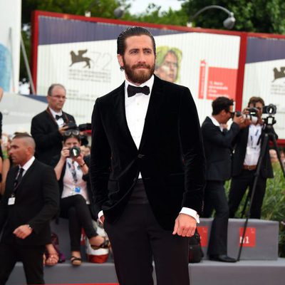 Jake Gyllenhaal at the 'Everest' premiere in the 72nd Venice Film Festival