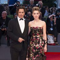 Johnny Depp and Amber Heard at the 72nd Venice Film Festival