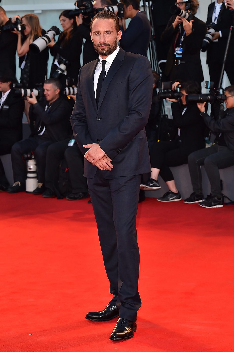 Matthias Schoenaerts at the 72nd Venice Film Festival