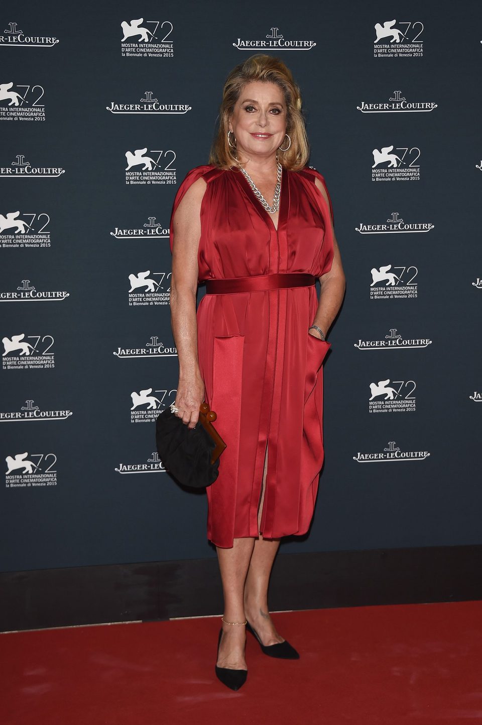 Catherine Deneuve at the 72nd Venice Film Festival