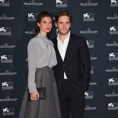 Daniel Brühl and Felicitas Rombold at the 72nd Venice Film Festival