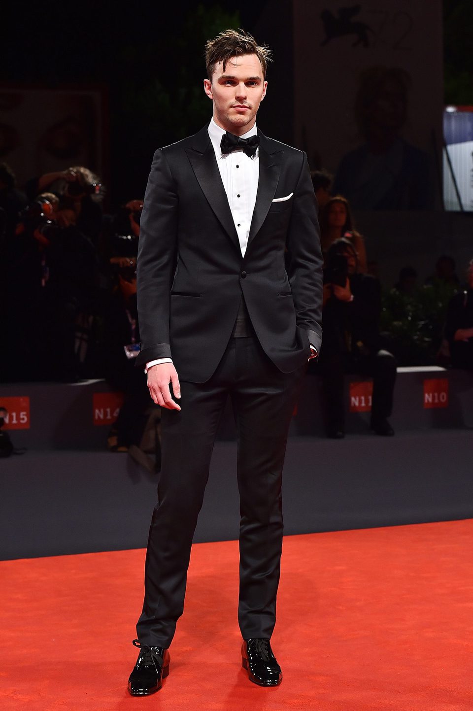 Nicholas Hoult at the 72nd Venice Film Festival