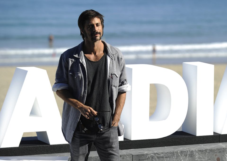 Hugo Silva at the San Sebastian Film Festival 2015